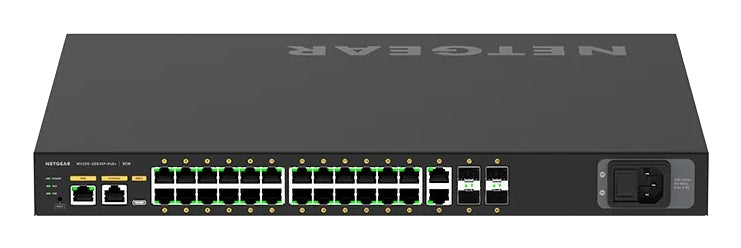 NETGEAR GSM4230PX Managed L2/L3 Gigabit Ethernet (10/100/1000) Power over Ethernet (PoE) 1U Black