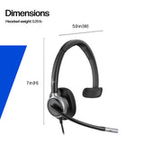 HP Poly Mission 615 Monaural USB Wired Headset TAA