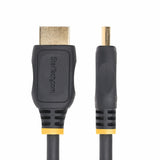 StarTech.com 18in (50cm) HDMI 2.0 Extension Cable, High Speed HDMI Port Saver Cable, 4K 60Hz, HDMI Male to Female Extension Adapter Cord, HDMI Extension Cable, M/F