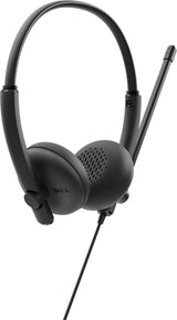 DELL WH125 Headset Wired Head-band Office/Call center USB Type-A Black