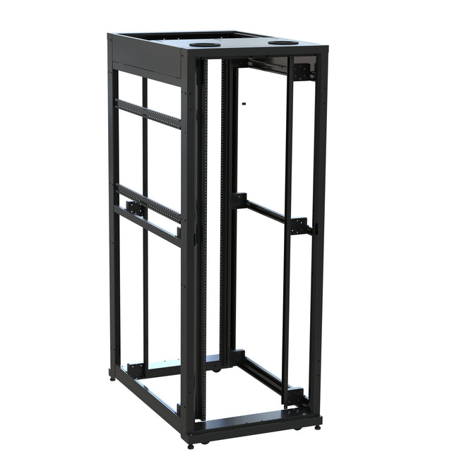 Middle Atlantic 42 RU SNE Series Rack Frame, 48 Inches Deep, 30 Inches Wide with 10-32 Rackrail