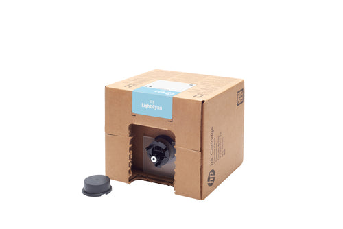HP 873 3-liter Light Cyan Latex Ink Cartridge