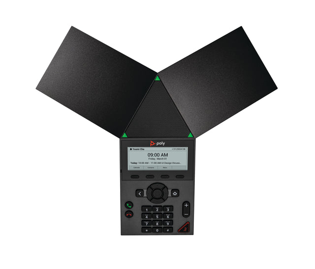 HP Poly Trio 8300 IP Conference Phone and PoE-enabled GSA/TAA