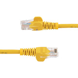 StarTech.com Cat5e Patch Cable with Snagless RJ45 Connectors - 15 ft, Yellow