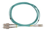 Intellinet 752046 InfiniBand/fibre optic cable 9 m LC SC MMF Aqua colour