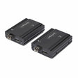 StarTech.com DisplayPort KVM Extender over Fiber Optic, 4K 60Hz, Console Extender Kit, Up to 984ft/300m (Multi-mode) with Pre-installed SFP+ Modules, 3x USB HID - TAA
