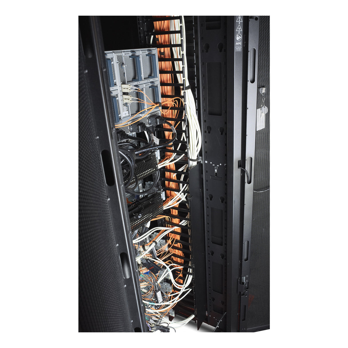 APC NetShelter Cable Management, Vertical Cable Manager, for NetShelter SX 750mm Wide 48U, 97 x 2184 x 160 mm