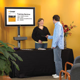 Chief Medium Flat Panel Mobile AV Cart - MFCUB - LIMITED AVAILABILITY