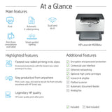 HP LaserJet M209dw Wireless Black and white Printer, Duplex