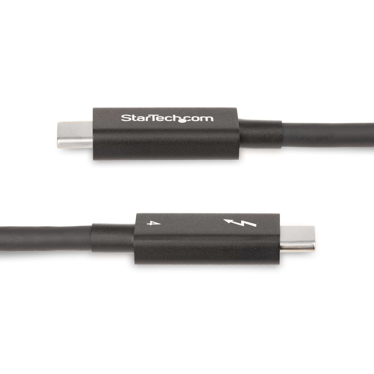 StarTech.com 6.6ft (2m) Active Thunderbolt 4 Cable, 40Gbps, 100W Power Delivery, 4K/8K Video, Intel-Certified Thunderbolt Cable - Compatible w/ USB4/Thunderbolt 4/ USB 3.2/ USB Type-C/DisplayPort/Thunderbolt 3