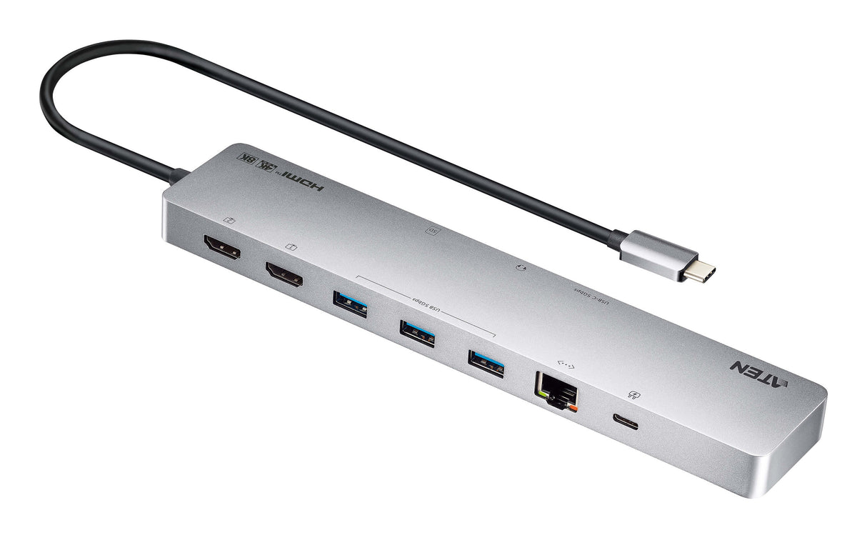 ATEN UH3240 interface hub USB Type-C Silver