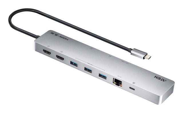 ATEN UH3240 interface hub USB Type-C Silver