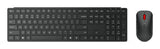 Lenovo 4X31S04810 keyboard Mouse included Office RF Wireless + Bluetooth US English Black