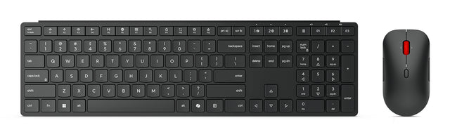 Lenovo 4X31S04810 keyboard Mouse included Office RF Wireless + Bluetooth US English Black