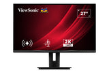 Viewsonic VG Series 27" 1440p Ergonomic IPS Mon computer monitor 68.6 cm (27") 2560 x 1440 pixels Quad HD LED Black