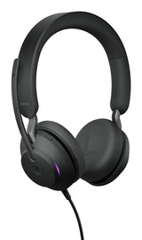 Jabra Evolve2 40 SE MS Stereo Headset Wired Head-band Calls/Music USB Type-C / USB Type-A Black