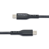 StarTech.com 3ft (1m) USB-C Charging Cable, Charge & Sync, 60W (3A) PD, USB 2.0 Laptop Charger Cable - Black USB C Charging Cord