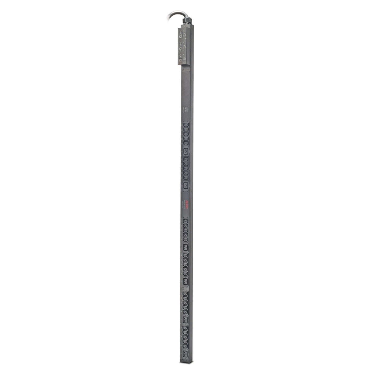 APC NetShelter Basic Rack PDU, Zero U, 12.5kW, 208V, 30 C13 and 6 C19 outlet, 3ft input Cord