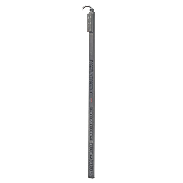 APC NetShelter Basic Rack PDU, Zero U, 12.5kW, 208V, 30 C13 and 6 C19 outlet, 3ft input Cord