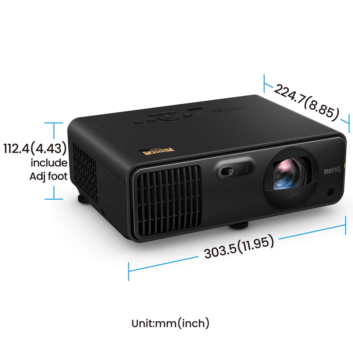 BenQ AH700ST data projector Short throw projector 4000 ANSI lumens DLP 1080p (1920x1080) Black