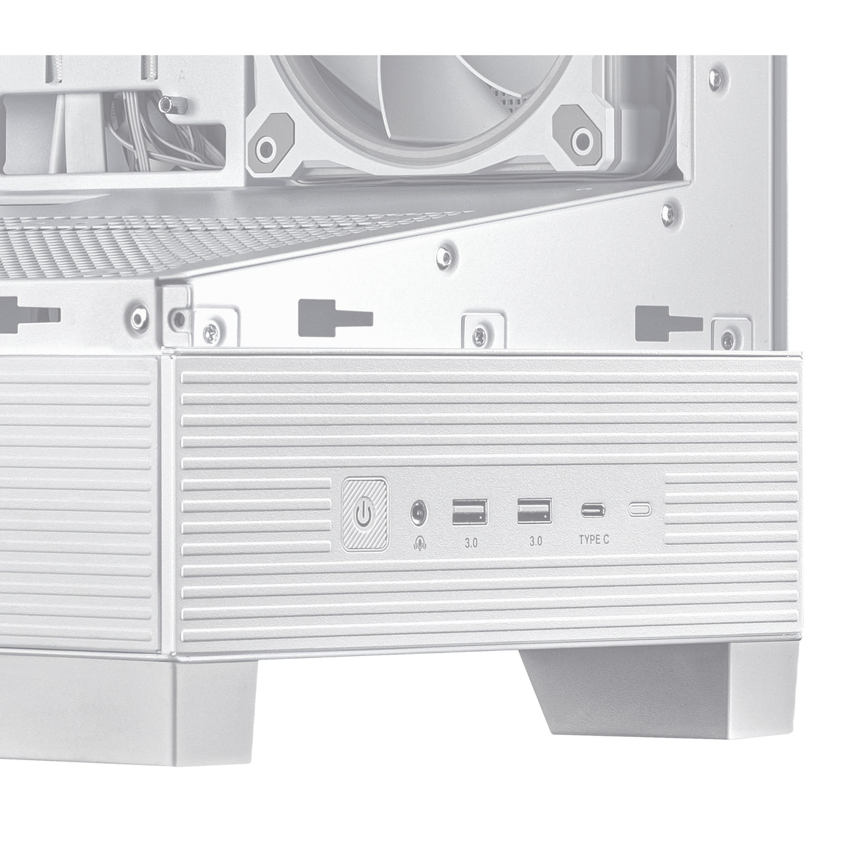 ASUS A31 Plus TG ARGB WHITE Midi Tower