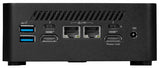 MSI CUBI NUC 1MG-295US PC/workstation Intel Core 3 100U 16 GB DDR5-SDRAM 512 GB SSD Windows 11 Pro Mini PC Black