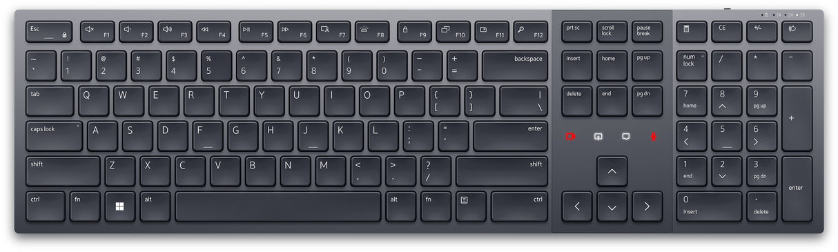 DELL KB900 keyboard Office RF Wireless Graphite