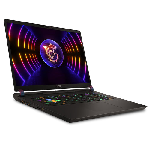 MSI Gaming Vector GP78HX 13VH-235CA Intel® Core™ i7 i7-13700HX Laptop 43.2 cm (17") Quad HD+ 32 GB DDR5-SDRAM 1 TB SSD NVIDIA GeForce RTX 4080 Wi-Fi 6E (802.11ax) Windows 11 Home Black