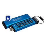Kingston Technology IronKey 256GB USB-C Keypad 200C, FIPS 140-3 Lvl 3 AES-256