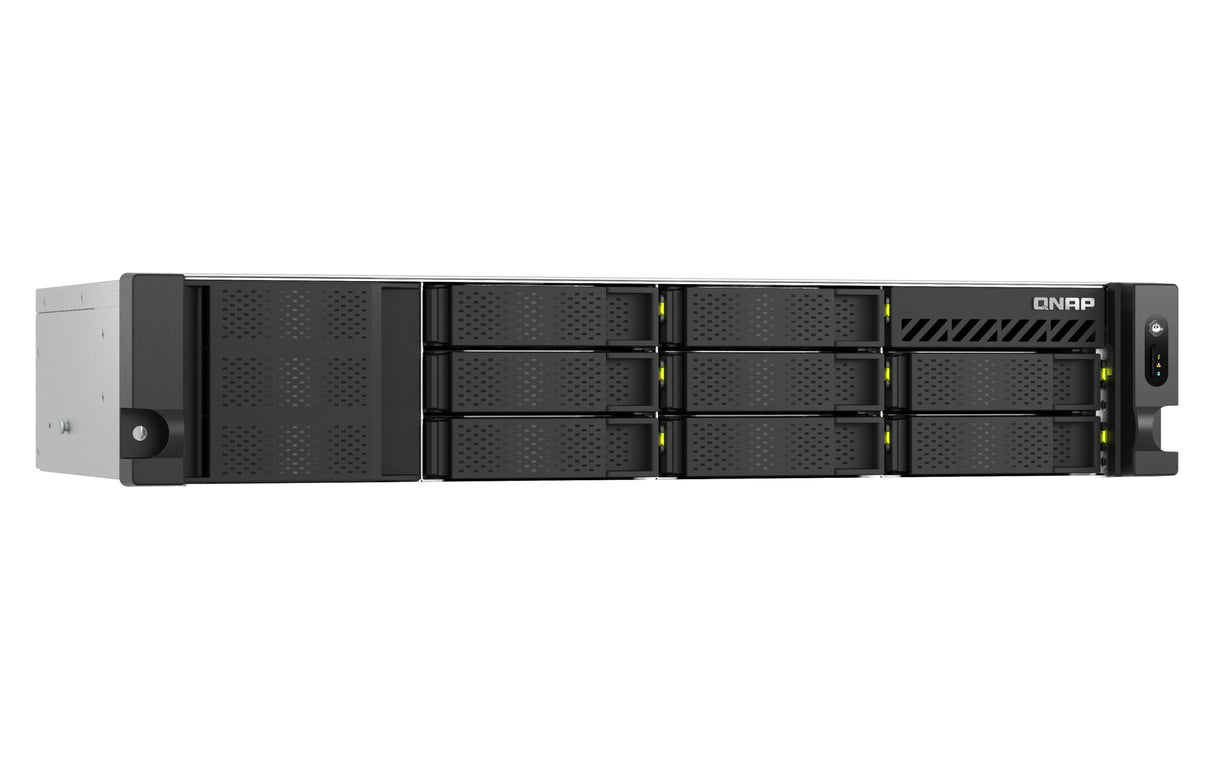 QNAP TS-H1065EU-RP Storage server Rack (2U) 8 GB DDR5 0 TB QNAP QTS Black