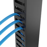 Middle Atlantic Forward Vertical Cable Duct, 3 Inches Wide