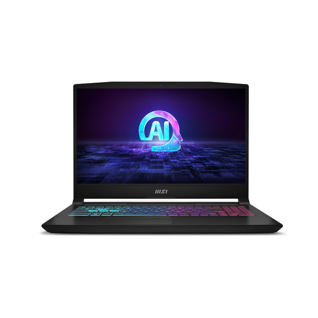 MSI Katana A15 AI B8VG-450US AMD Ryzen™ 9 8945HS Laptop 39.6 cm (15.6") Quad HD 32 GB DDR5-SDRAM 1 TB SSD NVIDIA GeForce RTX 4070 Wi-Fi 6E (802.11ax) Windows 11 Home Black