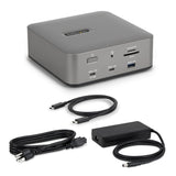 StarTech.com Thunderbolt 5 Universal Docking Station, Multi-Display Hub, 8K 60Hz or 4K 144Hz, 120Gbps Bandwidth Boost, 140W PD, 30W Phone Charging, USB 10Gbps, 2.5G LAN