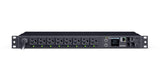 CyberPower PDU41021 power distribution unit (PDU) 16 AC outlet(s) 1U Black