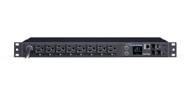 CyberPower PDU41021 power distribution unit (PDU) 16 AC outlet(s) 1U Black