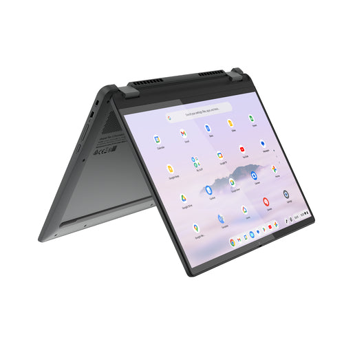 Lenovo IdeaPad Flex 5 Chrome 14IAU7 (Plus) Intel® Core™ i3 i3-1315U Chromebook 35.6 cm (14") Touchscreen WUXGA 8 GB LPDDR4x-SDRAM 256 GB SSD Wi-Fi 6E (802.11ax) ChromeOS Grey English, French