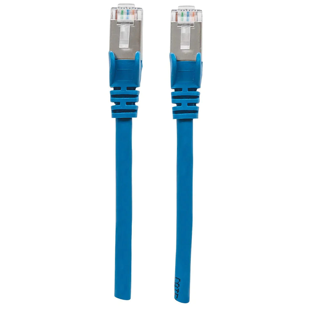 Intellinet IEC-C6AS-BL-50 networking cable Blue 15 m Cat6a S/FTP (S-STP)