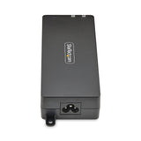StarTech.com 1-Port 10Gbps PoE++ Injector, 90W, 2.5/5/10G Ethernet/10/100/1000M, PoE++ (802.3af/at/bt), Wall Mountable, Unmanaged Inline Power Over Ethernet, TAA