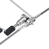 StarTech.com Universal Laptop Lock 6.6ft (2m), Security Cable For Notebooks Compatible With Noble Wedge/Nano/K-Slot, Keyed Locking Cable, Anti-Theft Cut-Resistant Carbon Steel Cable - TAA