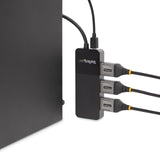 StarTech.com 3-Port DisplayPort 1.4 Splitter, DisplayPort to 3x DP Multi-Monitor Adapter, Triple 4K Computer MST Hub, USB Bus-Powered - Windows Only