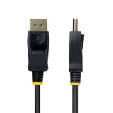 StarTech.com 10ft DisplayPort to HDMI Adapter Cable with Gripping Connectors, 4K 60Hz, HDR, Uni-Directional DP to HDMI Video Converter, DP Desktop to HDMI Monitor