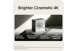 LG PU600U data projector Standard throw projector 600 ANSI lumens DLP UHD 4K (3840x2160) Silver, Black