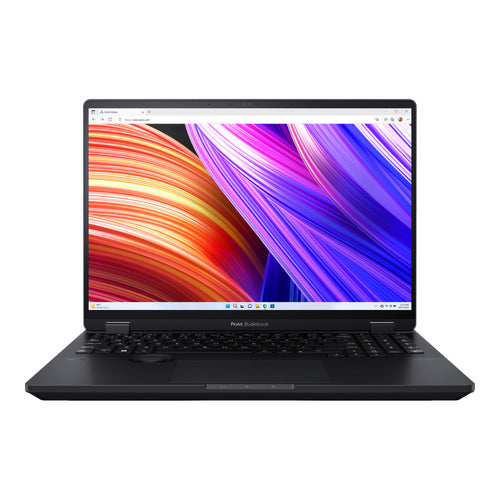 ASUS ProArt StudioBook 16 OLED H7604JI-XS91T-CA Intel® Core™ i9 i9-13980HX Laptop 40.6 cm (16") Touchscreen 3.2K 32 GB DDR5-SDRAM 1 TB SSD NVIDIA GeForce RTX 4070 Wi-Fi 6E (802.11ax) Windows 11 Pro Black