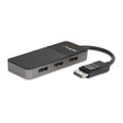 StarTech.com 3-Port DisplayPort 1.4 Splitter, DisplayPort to 3x DP Multi-Monitor Adapter, Triple 4K Computer MST Hub, USB Bus-Powered - Windows Only