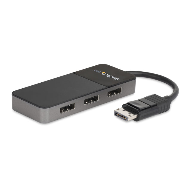 StarTech.com 3-Port DisplayPort 1.4 Splitter, DisplayPort to 3x DP Multi-Monitor Adapter, Triple 4K Computer MST Hub, USB Bus-Powered - Windows Only