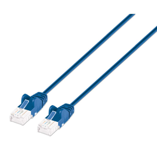 Intellinet 745765 networking cable Blue 0.15 m Cat6a U/UTP (UTP)