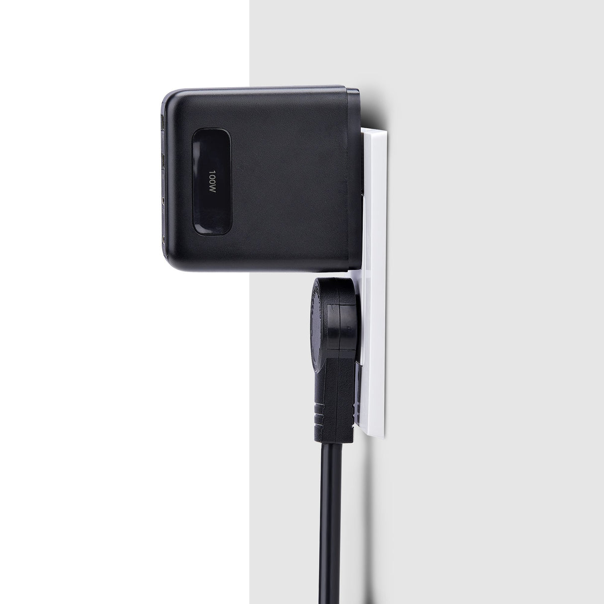 StarTech.com 100W USB-C Wall Charger, 2x USB-C/2x USB-A, Quick Charging Portable GaN Charger Power Adapter, USB Power Delivery 3.0