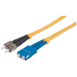 Intellinet 751308 InfiniBand/fibre optic cable 10 m ST SC Yellow