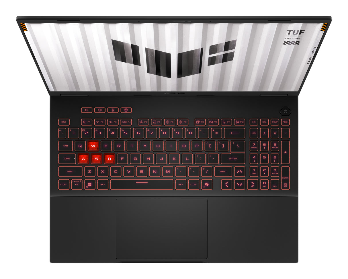ASUS TUF Gaming A16 FA608PM-DS96-CA AMD Ryzen™ 9 8940HX Laptop 40.6 cm (16") WUXGA 32 GB DDR5-SDRAM 1 TB SSD NVIDIA GeForce RTX 5060 Wi-Fi 6E (802.11ax) Windows 11 Home Grey