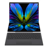 ASUS Zenbook Duo UX8407AA-DS71T-CA Intel Core Ultra 7 355 Hybrid (2-in-1) 35.6 cm (14") Touchscreen 3K 32 GB LPDDR5x-SDRAM 1 TB SSD Wi-Fi 7 (802.11be) Windows 11 Home Grey
